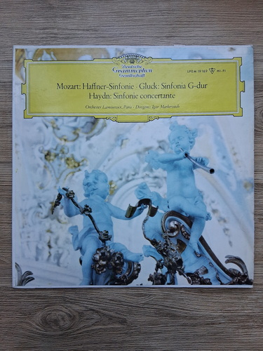 Orchester Lamoureux, Igor Markevitch - Haffner-Sinfonie. Sinfonia G-dur. Sinfonie concertante B-dur, op. 84 (Wolfgang Amadeus Mozart, Christoph Willibald Gluck, Joseph Haydn)