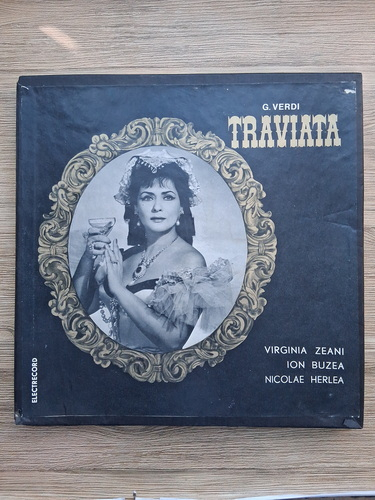 Orchestra Operei Romane din Bucuresti, Corul Operei Romane din Bucuresti, Jean Bobescu - Traviata (Giuseppe Verdi, 3 viniluri)