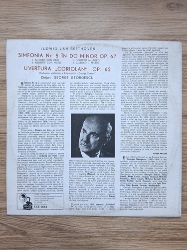 Orchestra Simfonica a Filarmonicii de Stat George Enescu, George Georgescu - Simfonia nr. 5 in Do minor, op. 67. Uvertura Coriolan, op. 62 (Ludwig van Beethoven)