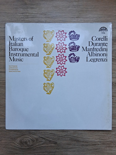 Ostrava Janacek Chamber Orchestra - Masters of Italian baroque instrumental music (Arcangelo Corelli, Francesco Durante, Francesco Manfredini, Tommaso Albinoni, Giovanni Legrenzi)