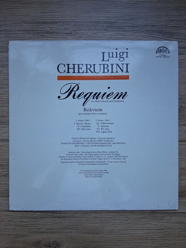 Czech philharmonic chorus, Igor Markevitch - Requiem (Luigi Cherubini)