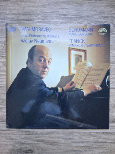 Czech Philharmonic Orchestra, Vaclav Neumann, Ivan Moravec - Piano Concerto in A minor, op. 54. Symphonic Variations for piano and orchestra (Robert Schumann, Cesar Franck)
