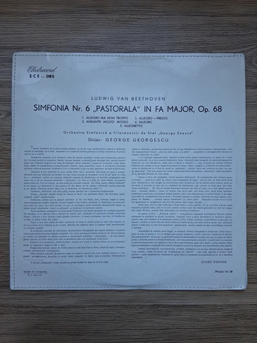 Orchestra Simfonica a Filarmonicii de Stat George Enescu, George Georgescu - Simfonia nr. 6 in Fa major, op. 68. Pastorala (Ludwig van Beethoven)