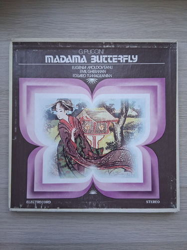 Orchestra de camera a Filarmonicii din Satu-Mare, Corul Filarmonicii din Cluj-Napoca, Paul Popescu - Madama Butterfly (Giacomo Puccini, 3 viniluri)