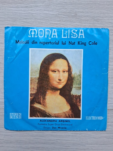 Alexandru Arsinel, Formatia Super Grup Electrecord, Dan Mindrila - Mona Lisa. Melodii din repertoriul lui Nat King Cole