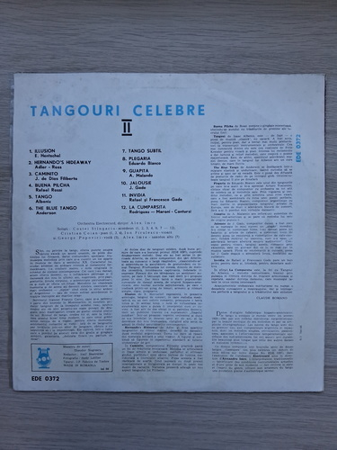 Orchestra Electrecord, Alexandru Imre, Costel Stingaciu - Tangouri celebre II