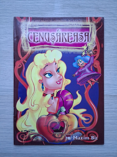 Cenusareasa. Carte de colorat