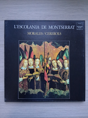 Escolania and Capella de Musica Montserrat, Ars Musicae de Barcelone, Ireneu Segarra -  Missa Quaeramus cum pastoribus. Missa de batalla. Missa de gloria (Cristobal de Morales, Joan Cererols, 2 viniluri)