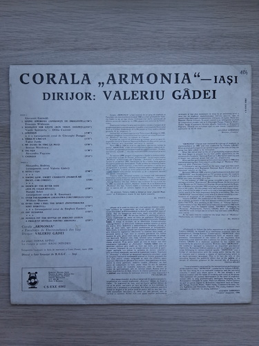 Corala Armonia a Facultatii de Electrotehnica din Iasi - Corala Armonia
