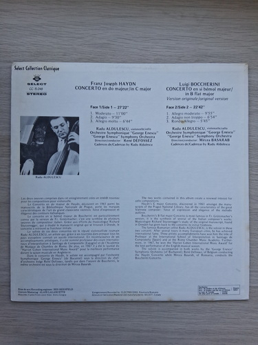 Orchestra Simfonica a Filarmonicii de Stat George Enescu, Rene Defossez, Mircea Basarab - Concerto pentru violoncel si orchestra in Do major (Joseph Haydn, Luigi Boccherini)