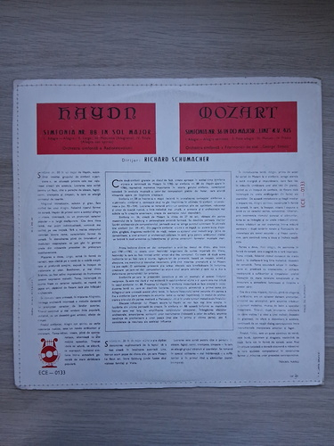 Orchestra simfonica a Radioteleviziunii, Orchestra Simfonica a Filarmonicii de Stat George Enescu - Simfonia nr. 36 in Do major, KV 425. Linz. Simfonia nr. 88 in Sol major (Wolfgang Amadeus Mozart, Joseph Haydn)