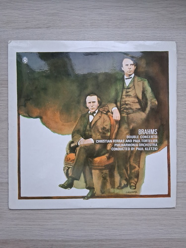 Philharmonia Orchestra, Christian Ferras, Pierre Barbizet, Paul Tortelier - Double concerto in La minor, op. 102. Sonata nr. 1 in Re major, op. 12 nr. 1 (Johannes Brahms, Ludwig van Beethoven)