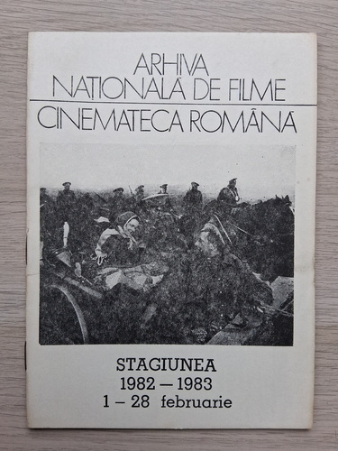 Arhiva nationala de filme. Cinemateca romana, Stagiunea 1982-1983, 1-28 februarie