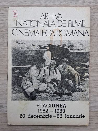 Arhiva nationala de filme. Cinemateca romana, Stagiunea 1982-1983, 20 decembrie-23 ianuarie