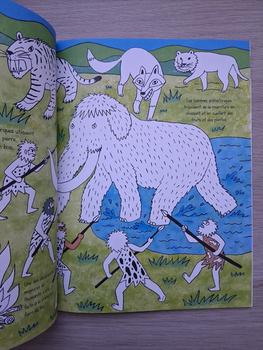 Ma petite encyclo l'histoire (carte de colorat)