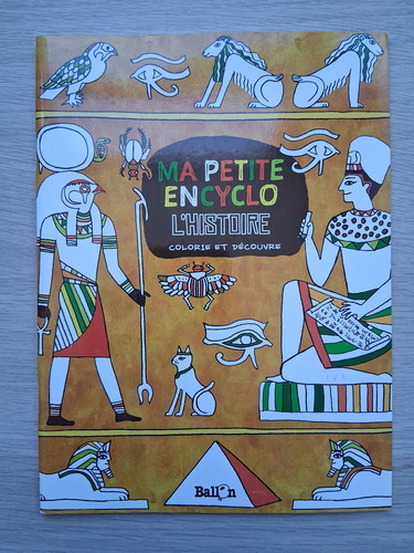 Ma petite encyclo l'histoire (carte de colorat)
