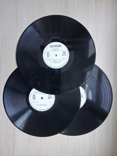 Orchestra Simfonica a Filarmonicii de Stat George Enescu, George Georgescu - Simfonia nr. 2 in Re major, Op. 36. Simfonia nr. 9 in Re minor, Op. 125 (Ludwig van Beethoven, 3 viniluri)