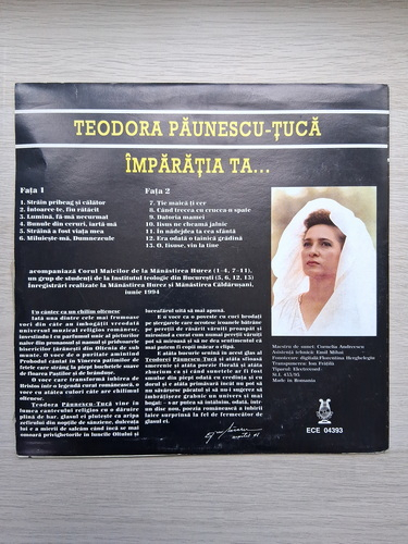 Teodora Paunescu-Tuca, Corul Maicilor de la Manastirea Hurez - Imparatia Ta
