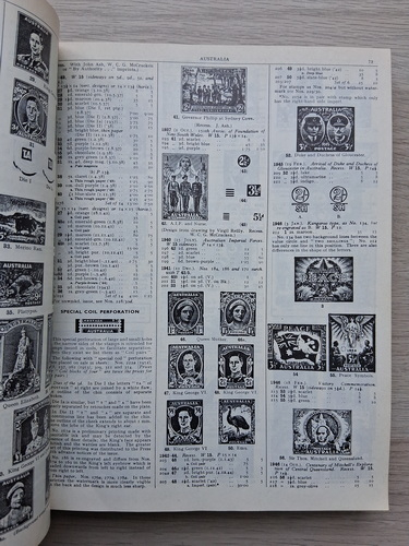 Stanley Gibbons - British commonwealth stamp catalogue 1971
