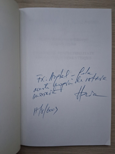 Horia Nestorescu Balcesti, Kopi Kycyku - Calea spre perfectibilitate (cu autograful si dedicatia lui Horia Nestorescu Balcesti)