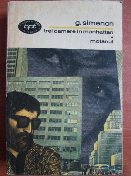 Anticariat: Georges Simenon - Trei camere in Manhattan. Motanul