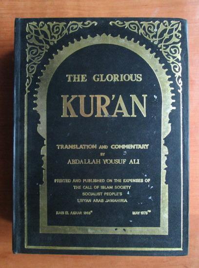 Anticariat: The Glorius Kuran (Coranul, in limba engleza)