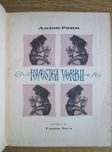 Anton Pann - Povestea vorbii (coperti cartonate)