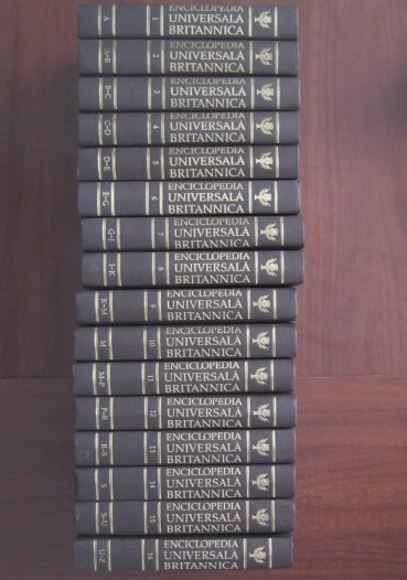 Anticariat: Enciclopedia Universala Britannica (16 volume)