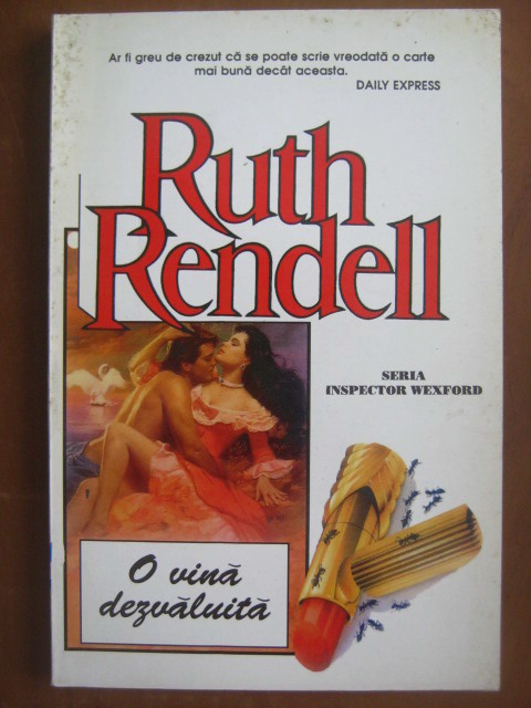 Anticariat: Ruth Rendell - O vina dezvaluita