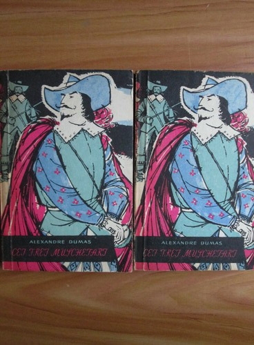 Anticariat: Alexandre Dumas - Cei trei muschetari (2 volume, 1959)