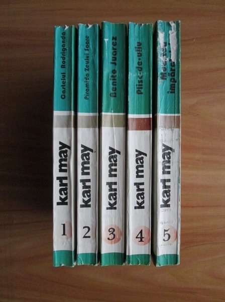 Anticariat: Karl May - Opere, volumele 1, 2, 3, 4, 5. De pe tron la esafod