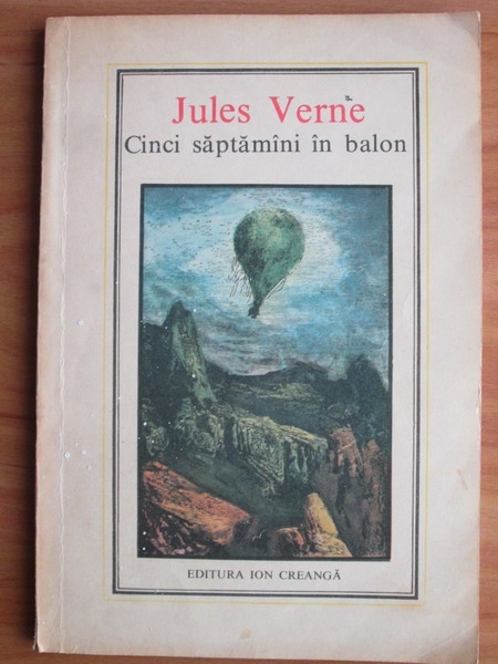 Anticariat: Jules Verne - Cinci saptamani in balon (coperti brosate)