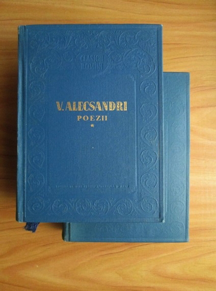 Anticariat: Vasile Alecsandri - Poezii (2 volume) (coperti cartonate)
