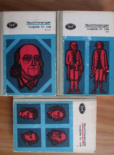 Anticariat: Feuchtwanger - Vulpile in vie (3 volume, coperti cartonate)