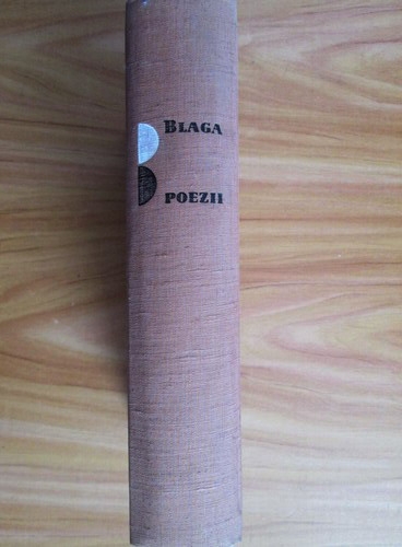 Anticariat: Lucian Blaga - Poezii (Ed. ingrijita de George Ivascu, 1967)