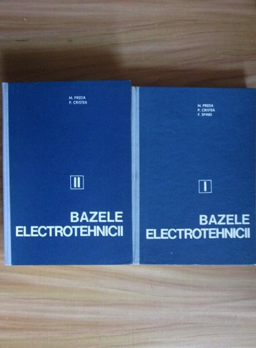 Safe Conductivity spin M. Preda - Bazele electrotehnicii (2 volume) - Cumpără