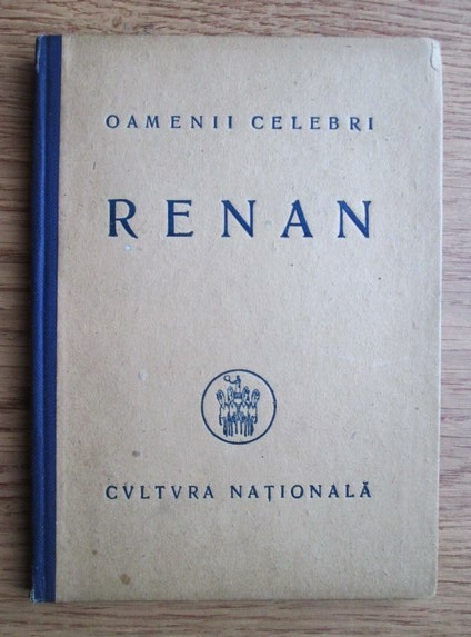 Anticariat: N. Davidescu - Ernest Renan (1923)