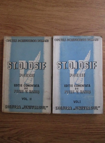 Anticariat: St. O. Iosif - Poezii (2 volume, 1943)