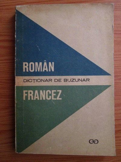 Anticariat: Dictionar de buzunar roman-francez