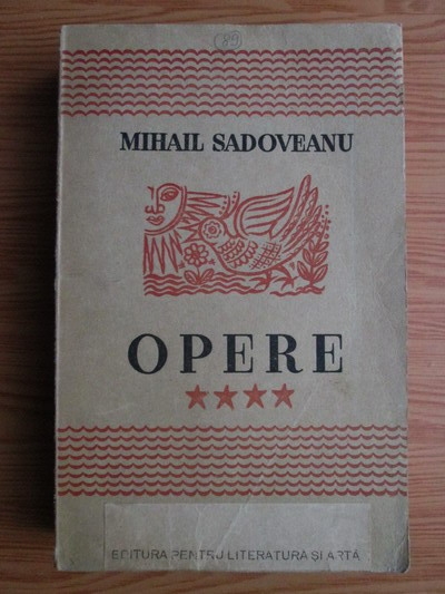 Anticariat: Mihail Sadoveanu - Opere (1945, volumul 4)