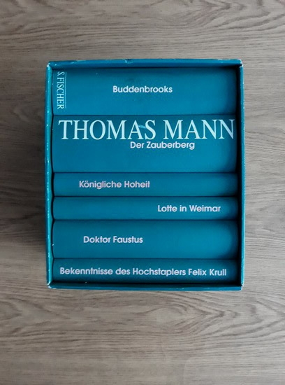 Thomas Mann - Buddenbrooks. Lotte in Weimar. Bekenntnisse des Hochstaplers Felix Krull. Doktor Faustus. Konigliche Hoheit. Der Zauberberg