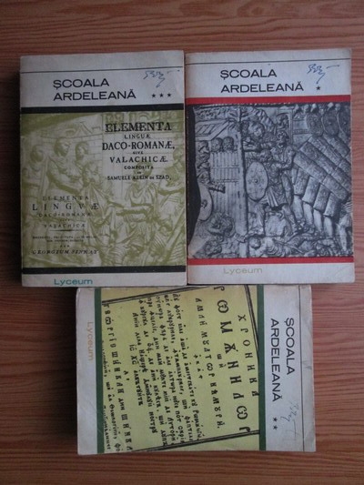 Anticariat: Scoala Ardeleana (3 volume)