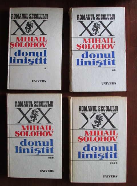 Anticariat: Mihail Solohov - Donul linistit (4 volume)