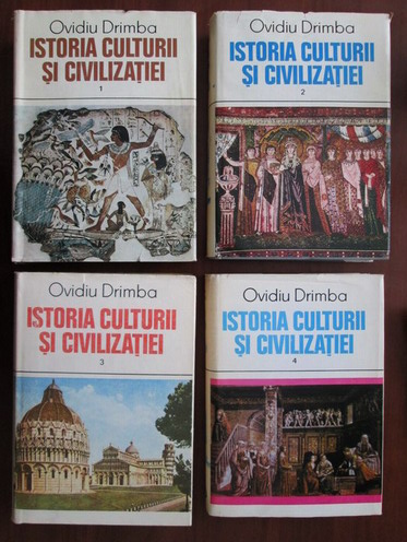 Anticariat: Ovidiu Drimba - Istoria culturii si civilizatiei (4 volume)