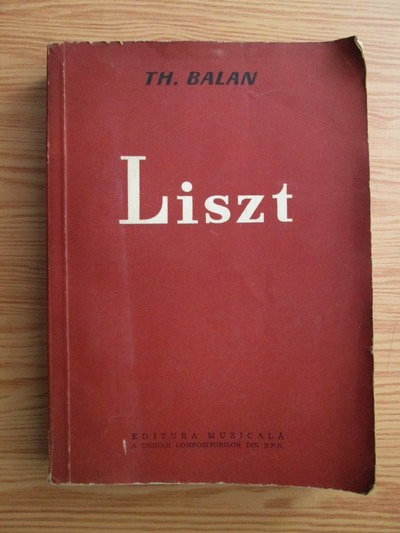 Anticariat: Th. Balan - Liszt