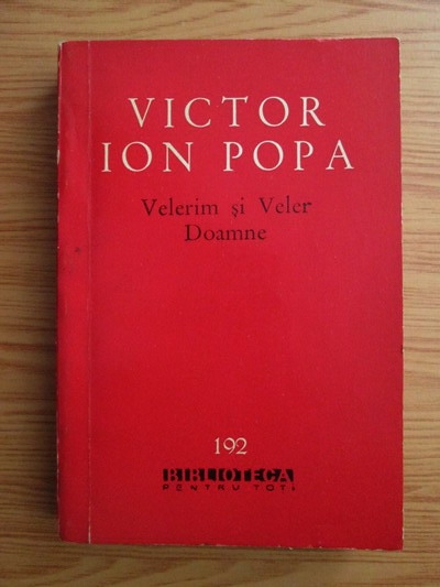 Anticariat: Victor Ion Popa - Velerim si Veler Doamne
