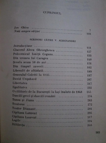 Ion Ghica - Opere (volumul 1)