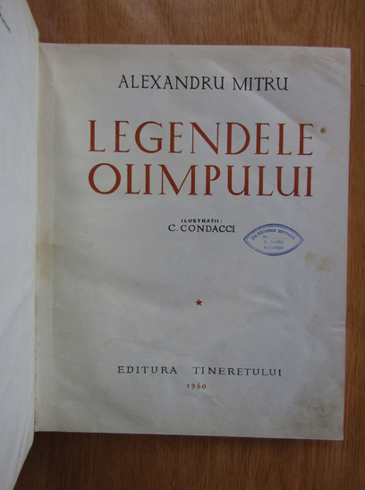 download alexandru mitru legendele olimpului pdf