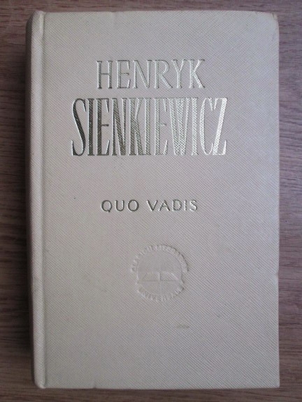 Anticariat: Henryk Sienkiewicz - Quo vadis