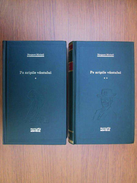 Anticariat: Margaret Mitchell - Pe aripile vantului (2 volume, Adevarul)
